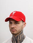 Бейсболка 47 BRAND арт. EPL-RGW04GWS-RDA Liverpool FC EPL (красный)